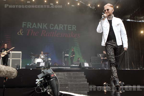 FRANK CARTER AND THE RATTLESNAKES - 2017-08-25 - SAINT CLOUD - Domaine National - Grande Scene - 